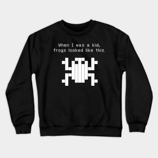 Funny 80s Arcade Game Design Crewneck Sweatshirt